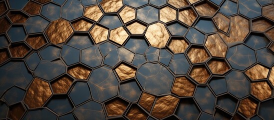 Sticker - A detailed shot of a tile ideal for a textured background in an image with copy space