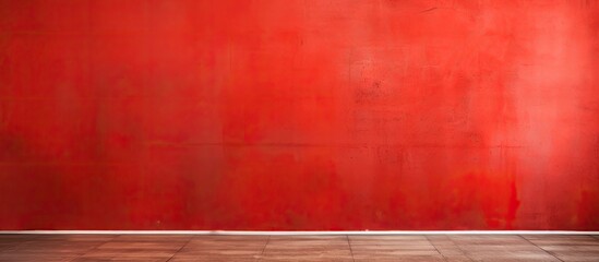 Sticker - A textured background with a red wall for copy space image