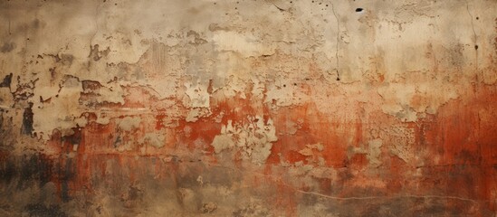 Poster - The aged and damaged grunge wall has a rough texture making it a perfect textured background for design purposes It can be used as an underlay or undercoat and provides ample copy space for text