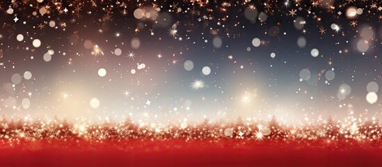 Poster - A festive background with a Christmas theme perfect for adding text or other elements with ample copy space image