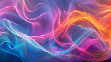 Dynamic Waves in Abstract Backdrop