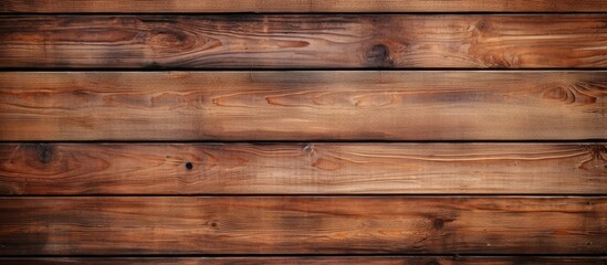 Leinwandbilder - A patterned background showcasing the natural texture of wood planks perfect for design or presentation purposes. with copy space image. Place for adding text or design