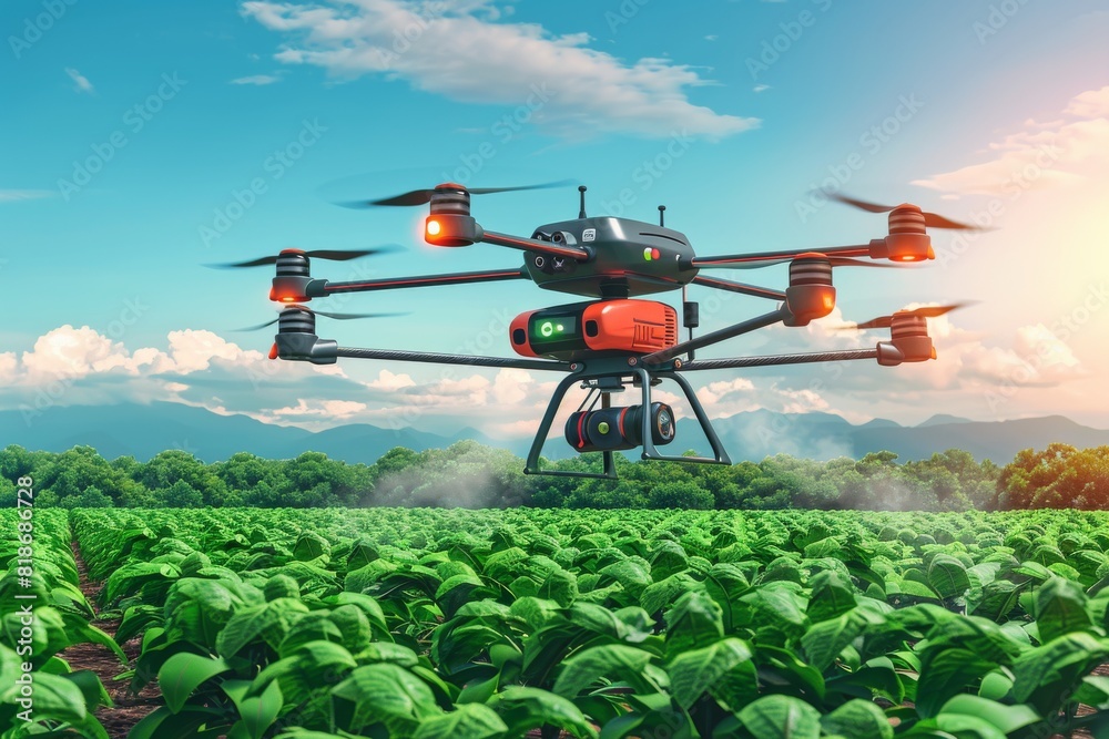 Sustainable drone technology in smart farming improves modern ...