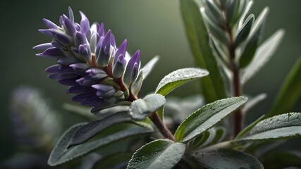 Wall Mural - flower of a sage