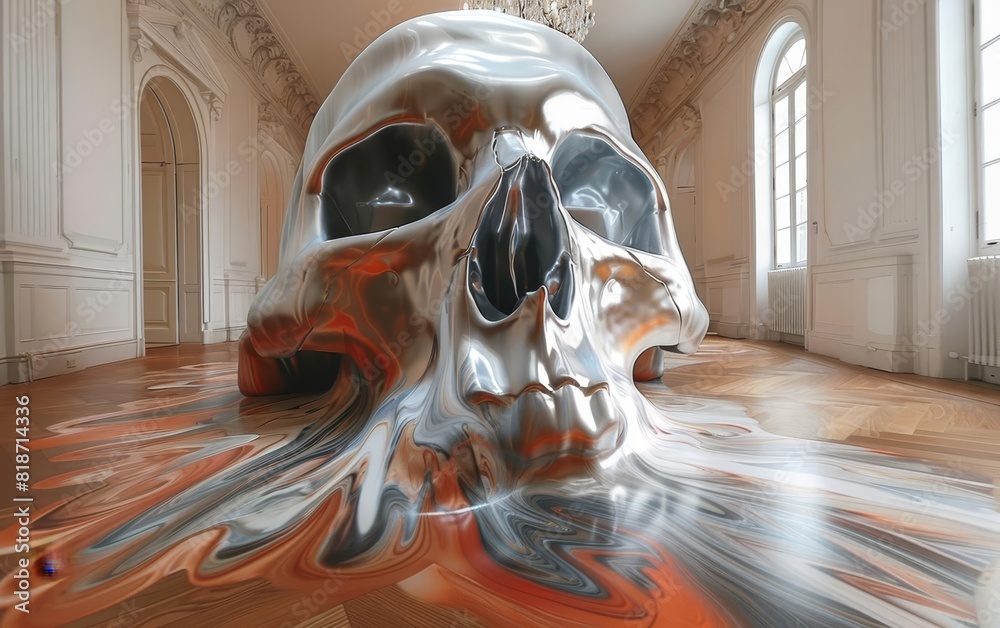 Explore anamorphic art to create distorted images that reveal their ...