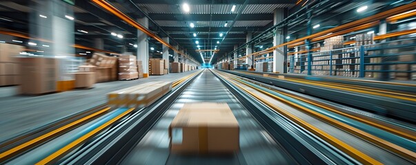 Poster - Dynamic Efficiency in E Commerce Fulfillment Center Streamlining the Supply Chain