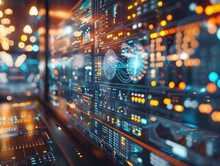Poster - Centralized Digital Control Room Monitoring Energy Grid Performance and Communications for Optimized Business