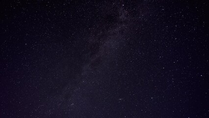 milky way galaxy, timelapse , rotate galaxy
