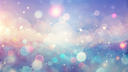 abstract background with bokeh