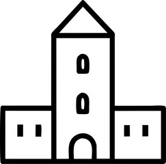 building icon outline