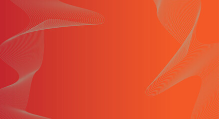 Poster - abstract background with waves technology particles lines mesh wave background