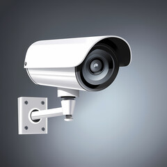 Cctv camera icons vector image