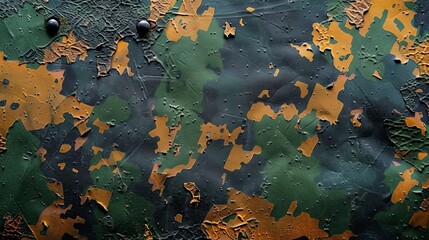 Wall Mural - Camouflaging with Military Patterns
