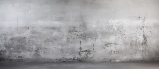 Wall Mural - White gray wall grunge texture concrete surface. copy space available