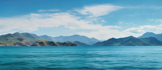 Poster - Sea and Island. copy space available