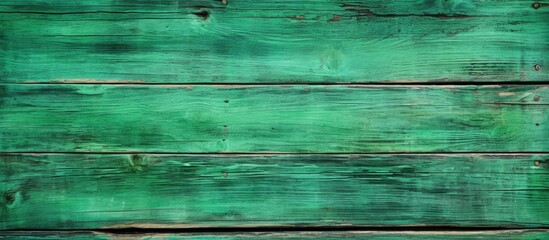 Aufkleber - Green wooden texture High quality photo. copy space available