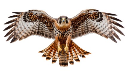 Poster - A majestic bird of prey soaring through the sky. Perfect for nature and wildlife themes