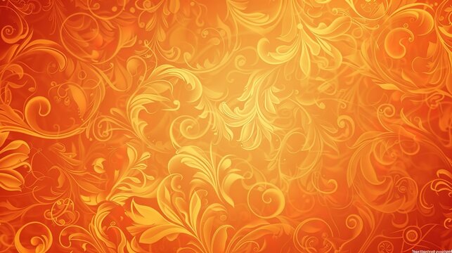 Orange colour background