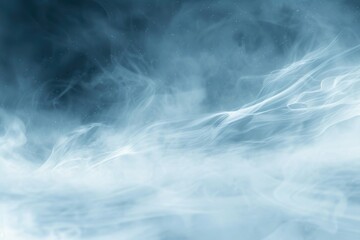 Poster - Close up of white smoke on black background. Ideal for graphic design projects