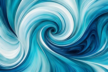 Watercolor swirl background blending seamless pattern central vortex