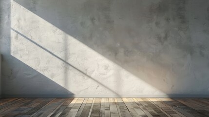 Wall Mural - A Room with Sunlight and Shadows