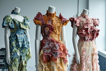 Aufkleber - fashion line influenced by biotechnology, featuring living organisms or biofabricated materials