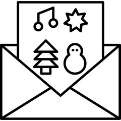 Poster - Christmas Message Icon