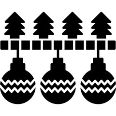 Sticker - Christmas Ball Icon