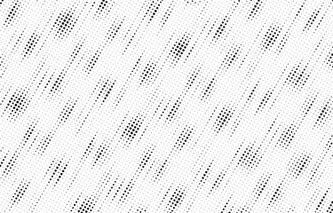 Wall Mural - Halftone vector background. Monochrome halftone pattern. Abstract geometric dots background. Pop Art comic gradient black white texture. Design for presentation banner, poster, flyer, business card.