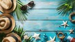 © nabeelstudio.id - summer vacation concept, travel background with copy space