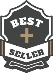 Wall Mural - vintage logo with a white background and a black border