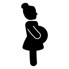 Sticker - pregnant