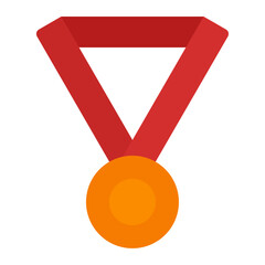 Poster - gold medal icon 