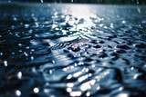 Fototapeta Przestrzenne - water drops on glass