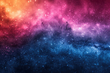 Poster - Dark Nebula In Endless Void of Space extreme closeup. Generative AI