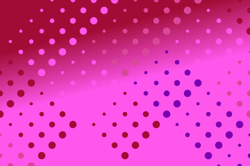 Aufkleber - Colorful abstract gradient circle pattern background - geometric vector graphic design with circles