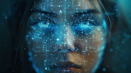 Poster - Brain signals are searched for using radar screens, similar to face scanning.