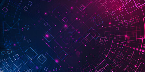 Wall Mural - Digital background, technology, circuit