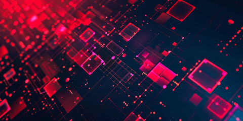 Wall Mural - Digital background, technology, circuit