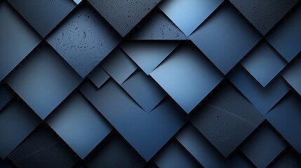 Poster - Modern black blue abstract background. Minimal. Color gradient. Dark. Web banner.