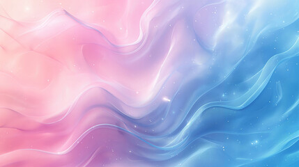 Wall Mural - a pink and purple sky with clouds and stars