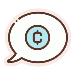 Sticker - crypto chat sticker