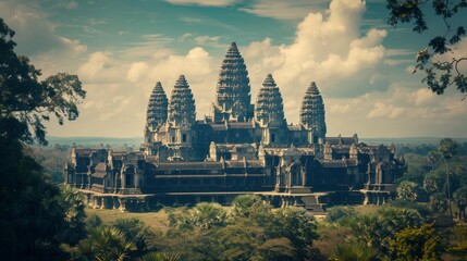 Poster - Angkor Wat in Siem Reap, Cambodia