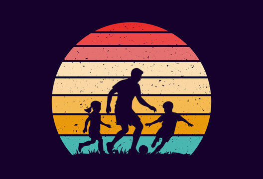 Happy Fathers day T shirt Design Print Template, Father's day gift t-shirt, Fathers Day vector t Shirt Design.