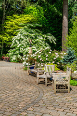 Wall Mural - Federal Way Garden Patio