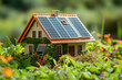 © Damian - eco-friendly house with solar panels