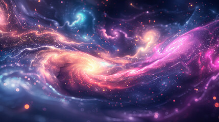 Wall Mural - 3d illustration of abstract fractal composition,digital art works.