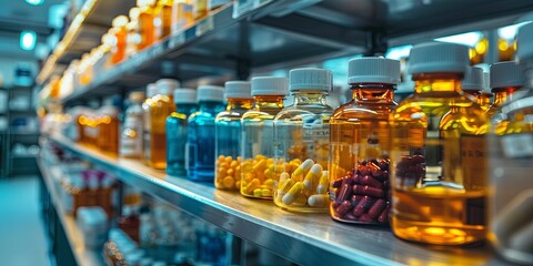Poster - Medical research project focusing on liquid medications