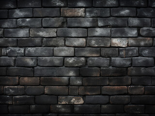 Wall Mural - Designers find inspiration in the dark bricks texture