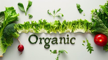 Wall Mural - organic food